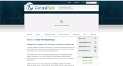 Desktop Screenshot of centralparkpt.com